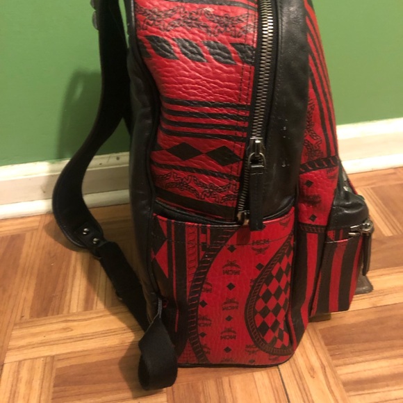 Mcm red bag - Picture 3 of 4